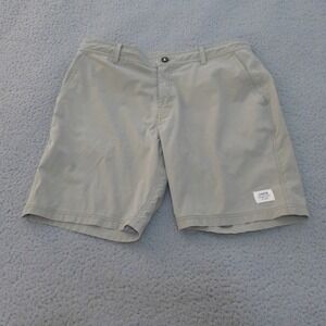 Katin Shorts Mens 32 Hybrid Board Khaki Tan Stretch Surf Walk